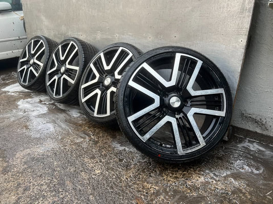 Vendetta 20” Alloy Wheels with Good Tyres