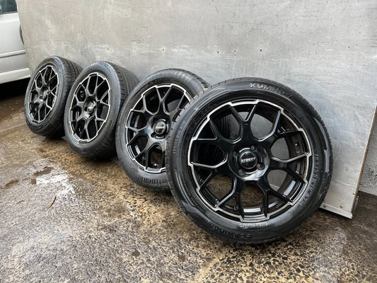 Speedy 16” Alloy Wheels with Good Tyres