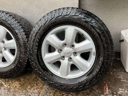 Toyota Hilux SR5 17” Alloy Wheels with Pirelli A/T Tyres