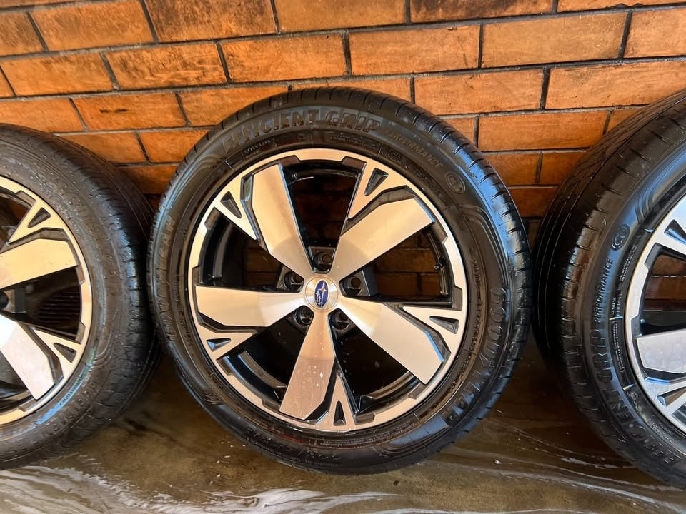 Subaru Forester/Outback 18” Alloy Wheels with Goodyear Tyres