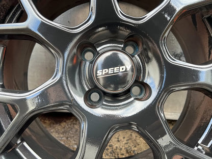 Speedy 16” Alloy Wheels with Good Tyres