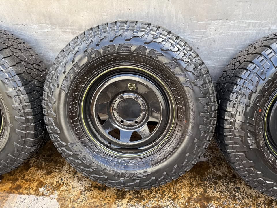 Falken Wildpeak AT3 A/T Tyres on 6 Stud Rims