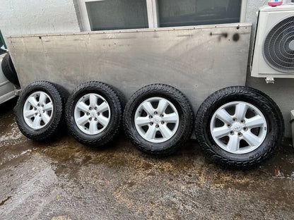 Toyota Hilux SR5 17” Alloy Wheels with Pirelli A/T Tyres