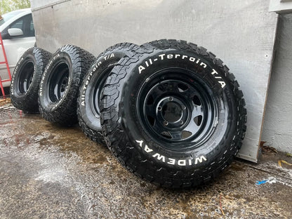 BF Goodrich A/T Tyres with 5 Stud Rims