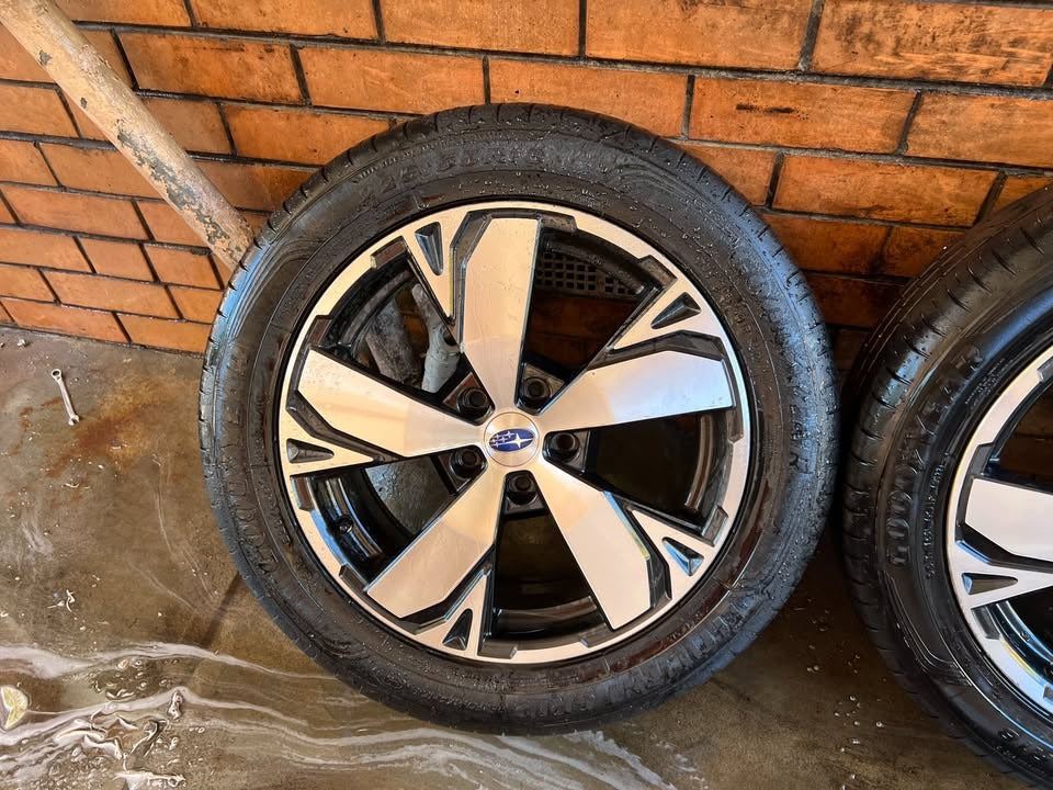 Subaru Forester/Outback 18” Alloy Wheels with Goodyear Tyres