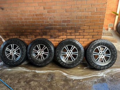 ROH Navara 16” Alloy Wheels with Yokohama Geolander A/T Tyrea