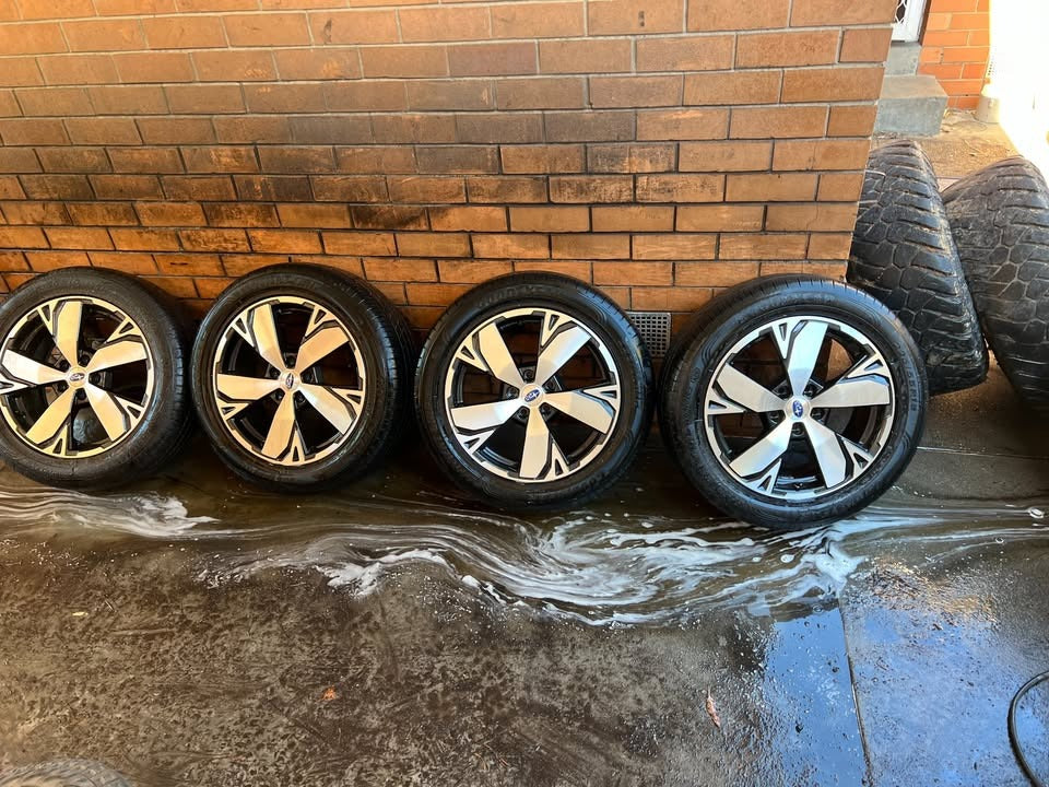 Subaru Forester/Outback 18” Alloy Wheels with Goodyear Tyres