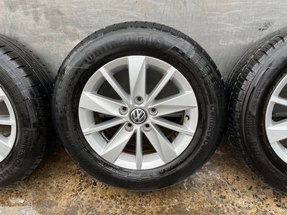 Volkswagen Golf/Caddy 15” Alloy Wheels with Excellent Tyres