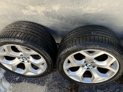 BMW X5 20” Staggered Alloy Wheels with Bridgestone Tyres