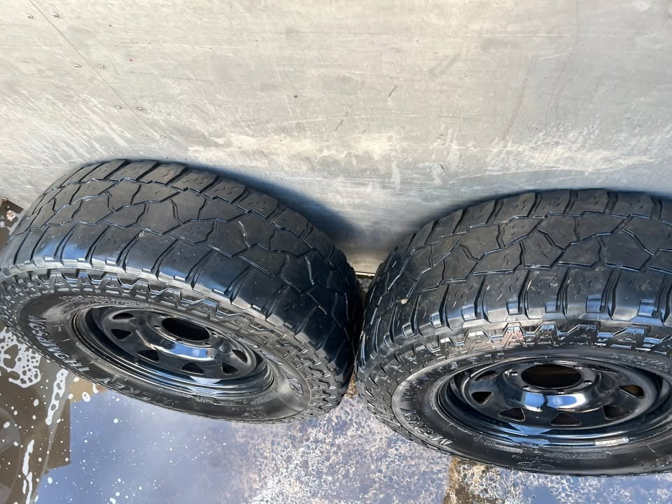 Mickey Thompson A/T 32” Tyres on 6 Stud Rims