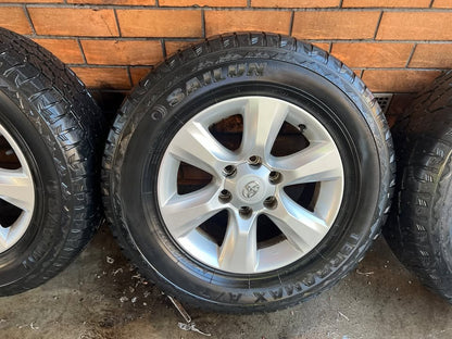 Toyota Prado 17” Alloy Wheels with A/T Tyres