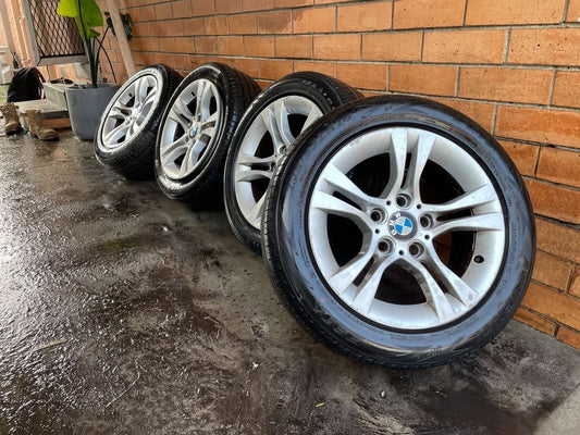 BMW 16" Alloy Wheels with Very Good Tyres
