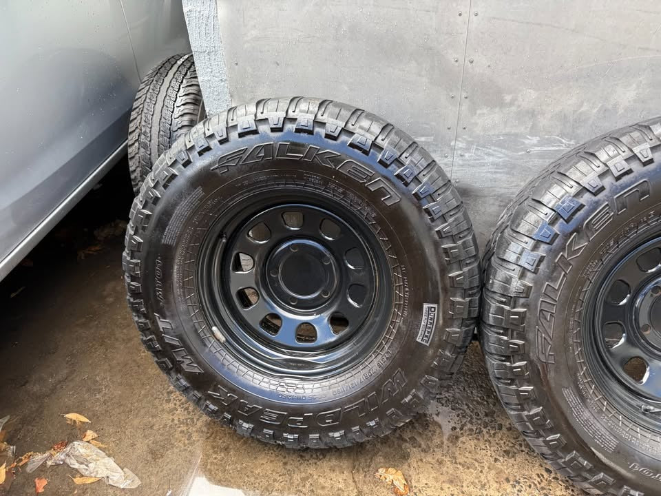 Falken Wildpeak M/T Tyres on 6 Stud Rims