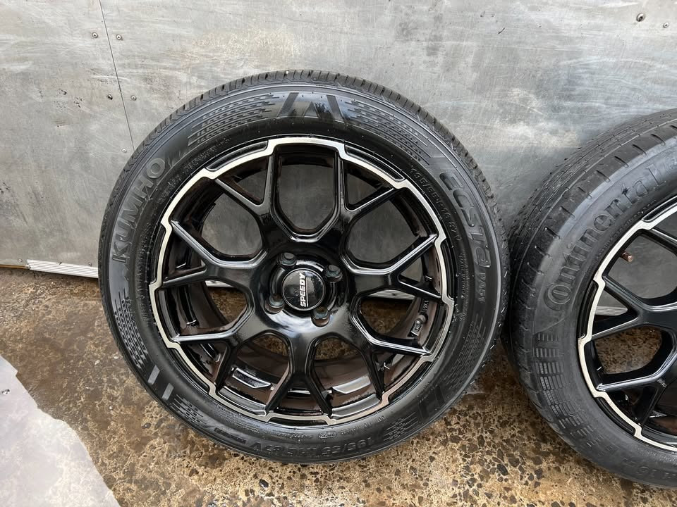 Speedy 16” Alloy Wheels with Good Tyres