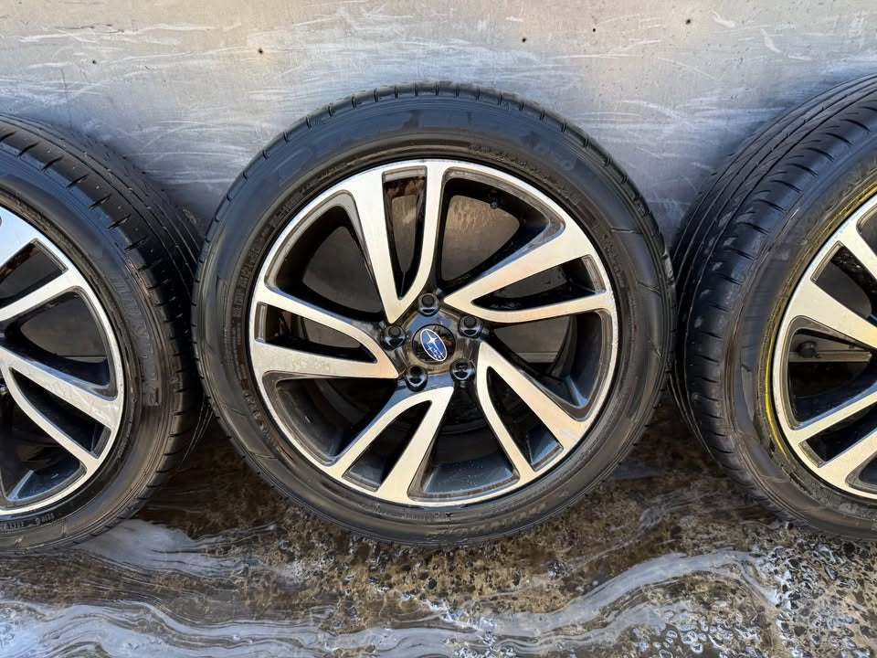 Subaru Impreza/Liberty/XV 18” Alloy Wheels with Good Tyres