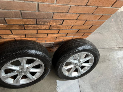 Lexus 18" Alloy Wheels with Excellent Bridgestone Tyres