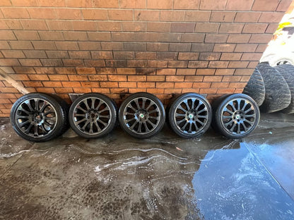 Skoda Fabia 16” Charcoal Alloy Wheels with Excellent Tyres Set of 5