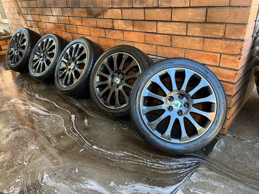 Skoda Fabia 16” Charcoal Alloy Wheels with Excellent Tyres Set of 5