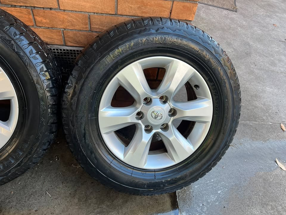 Toyota Prado 17” Alloy Wheels with A/T Tyres
