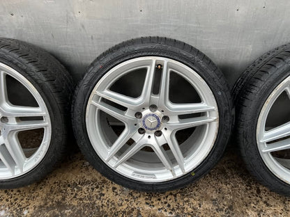 Mercedes Benz AMG C63 18" Alloy Wheels with Excellent Tyres