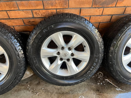 Toyota Prado 17” Alloy Wheels with A/T Tyres