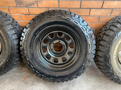 32 Inch Rugged Terrain Tyres on 6 Stud Rims New