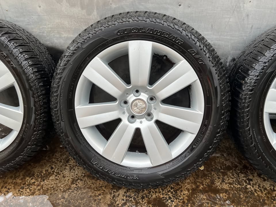 Holden Captiva 18" Alloy Wheels with Yokohama Tyres