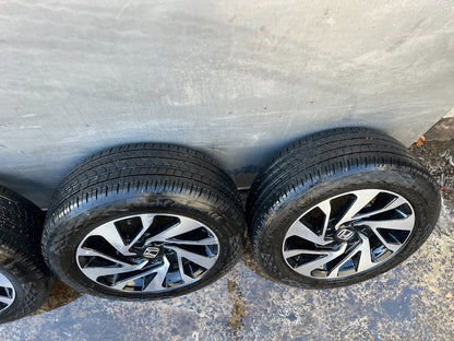 Honda Civic 16" Alloy Wheels with Tyres