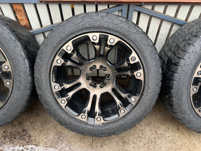 Hussla 6 Stud Bronze 20" Alloy Wheels with Nitto Tyres