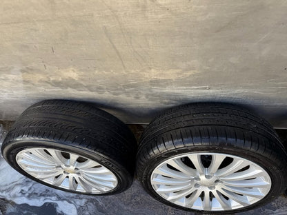 Subaru 18" Alloy Wheels with Good Tyres