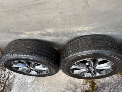Honda CRV 18" Alloy Wheels with Excellent Tyres