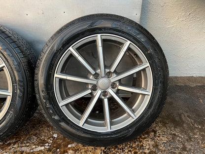 Audi Q5 19” Alloy Wheels with Tyres