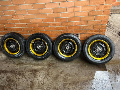 Toyota Corolla 4 Stud Wheels with Good Tyres