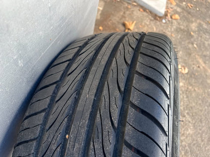20” Black Alloy Wheels with Good Tyres