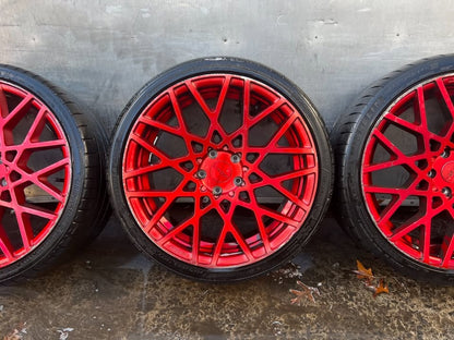 Rotiform 19” Staggered Alloy Wheels with Good Tyres