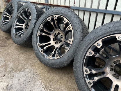Hussla 6 Stud Bronze 20" Alloy Wheels with Nitto Tyres