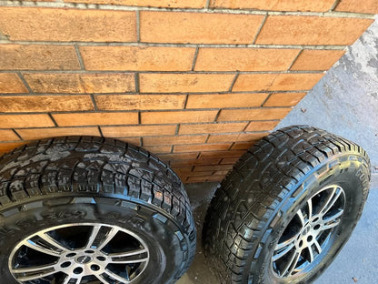 ROH 16" Alloy Wheels with 32" A/T Tyres