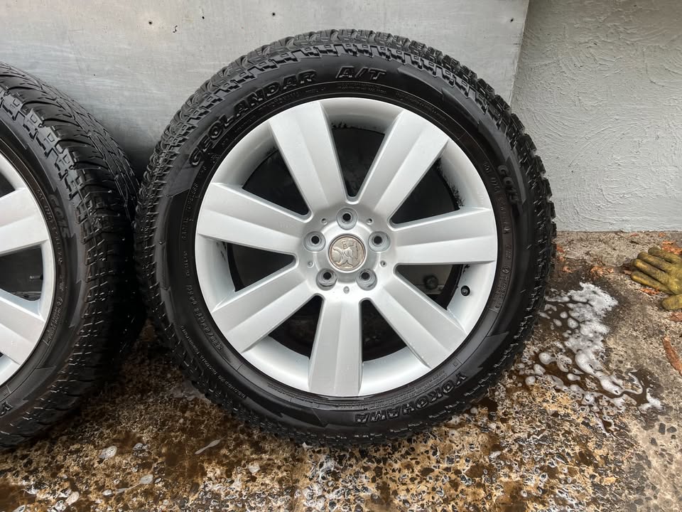Holden Captiva 18" Alloy Wheels with Yokohama Tyres