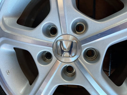 Honda 5 Stud 15" Alloy Wheels with Good Tyres