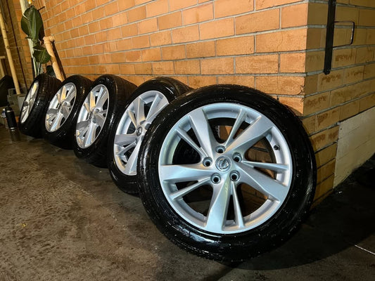 Nissan Altima 17" Alloy Wheels with Tyres Set of 5