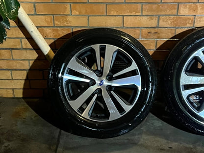Subaru Forester 18" Alloy Wheels with Very Good Tyres