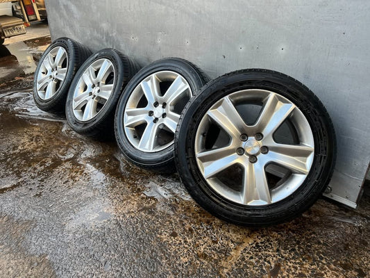 Subaru Outback 17” Alloy Wheels with Good Tyres