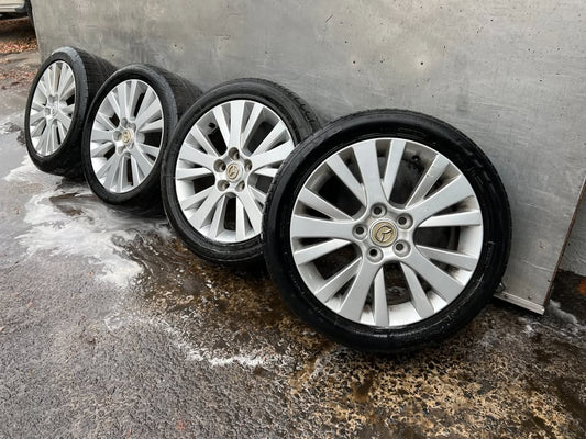 Mazda 3 17" Alloy Wheels with Good Tyres