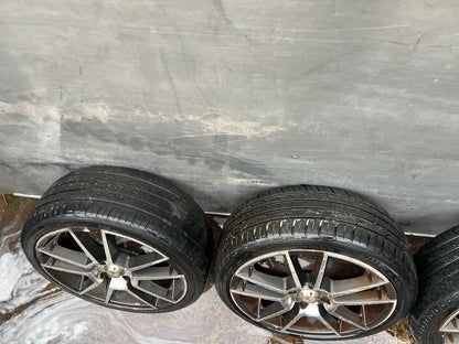 Rodney Jane 4 Stud 17” Alloy Wheels with Tyres