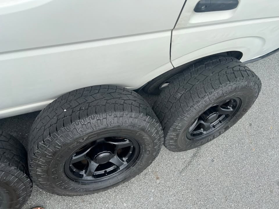 CSA 5 Stud 16" Alloy Wheels with Toyo A/T Tyres
