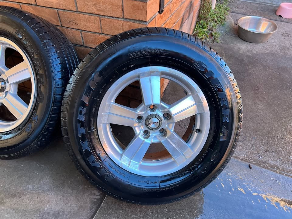 CSA 16" Alloy Wheels with Good Tyres