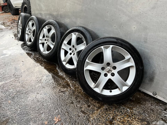 Peugeot 17" Alloy Wheels with Tyres Set of 5