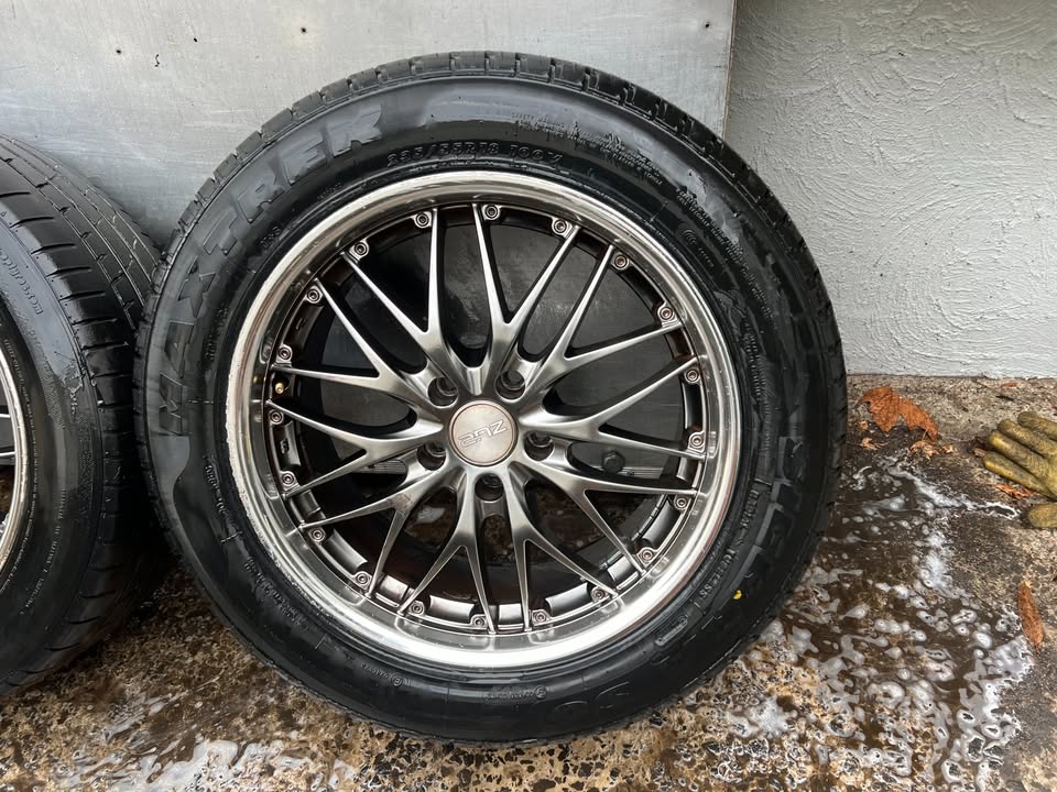ANZ 18" Alloy Wheels with Tyres