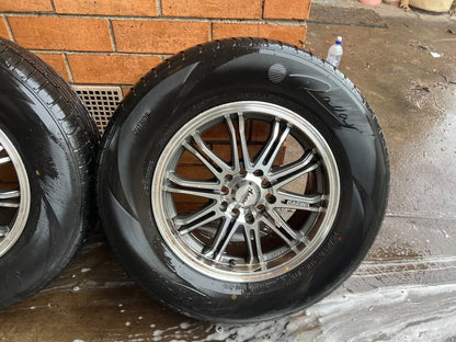Avanti 15" Multi Fit Alloy Wheels with Excellent Tyres