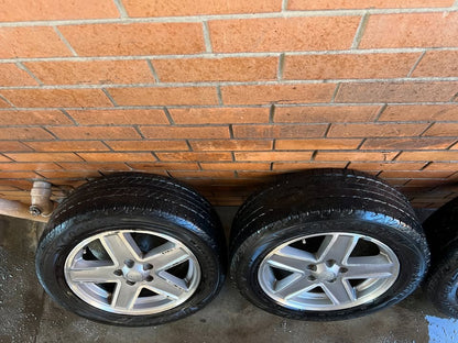 Jeep Patriot 17" Alloy Wheels with Goodyear Tyres